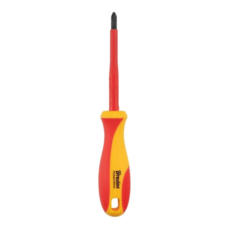 Викрутка хрестоподібна, PH2 6/100 мм 1 кВ, HOME & GARAGE, DIY-PH112100-V - фото 2