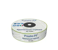Крапельна стрічка Presto-PS евіттерна 3D Tube крапельниці через 10 см, витрата 1,38 л/год, довжина 2000 м от Presto-PS - купить в интернет-магазине