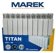 Радіатор Біметалічний Marek Titan 350*96 пр-во Польща от Marek - купить в интернет-магазине