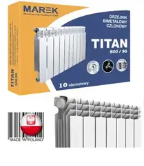 Радіатор Біметалічний Marek Titan 500*96 пр-во Польща от Marek - купить в интернет-магазине