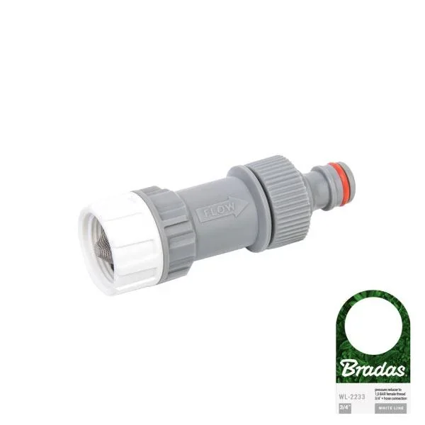 Редуктор тиску до 1 Bar з фільтром WHITE LINE, WL-2233