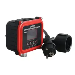 Реле давления электронное KOER KSR-10; регулирующее, до 1,5 кВт, кабель с евровилкой и розеткой (KP3371) от KOER - купить в интернет-магазине