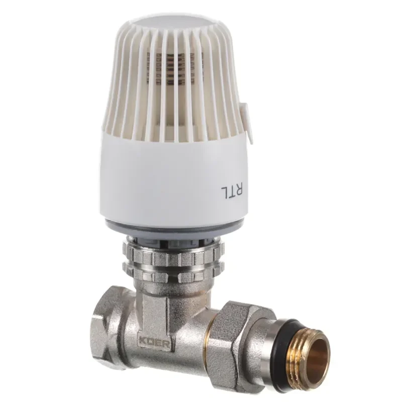 Кран RTL Koer KR.943-Gi - 1/2x1/2 з системою "антипротікання" прямий (KR3066) - фото 2