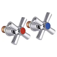 Ручки для змішувача Mixxus Handles SET-A722 (з кранбуксами, пара) кераміка (MI6939) от MIXXUS - купить в интернет-магазине