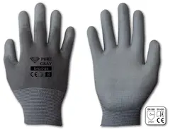 Рукавички захисні PURE GRAY поліуретан, розмір 8, RWPGY8 от Bradas - купить в интернет-магазине