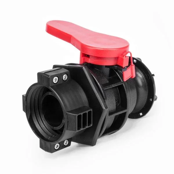Кульовий кран, РВ S60x6 з виходом Camlock Type A 2", з ковпачком, IBC, IBCS60F-BAVCGA - фото 2