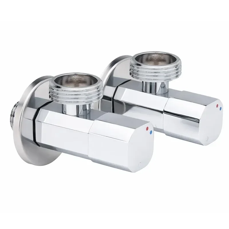 Кран кульовий для під'єднання сантехприладів Sanlux ST-501 — 1/2"x3/4" (SL2929) - фото 2