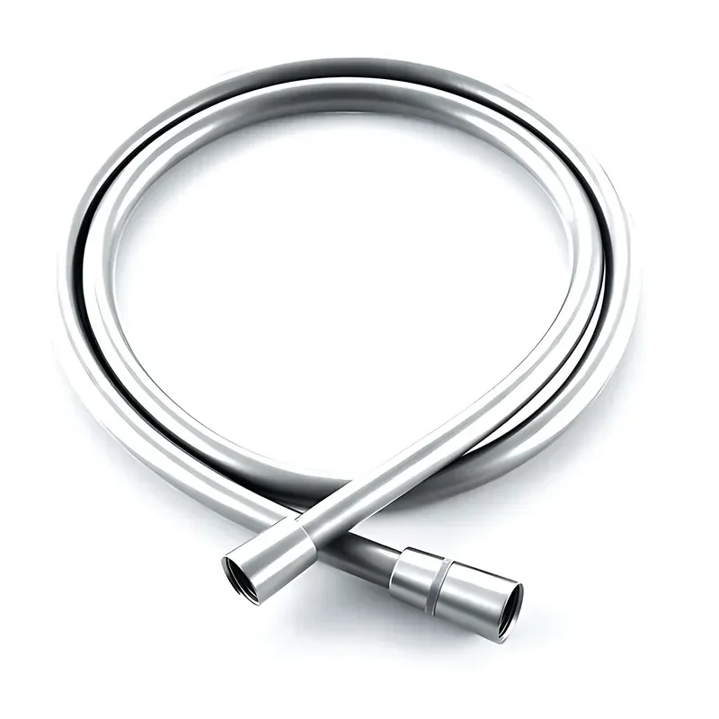 Шланг для душу силіконовий KOER KB-0804-125-01 CHROME 125 см, колір хром (KR5667)