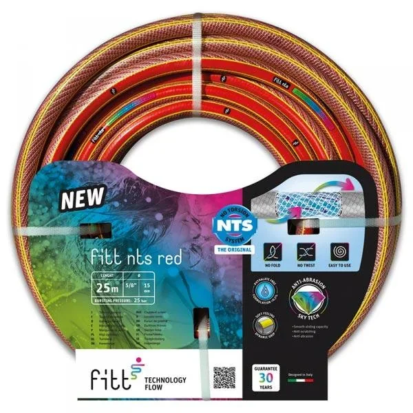 Шланг для поливу NTS RED 3/4" 50м, NTSRD3/450