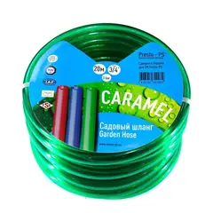 Шланг поливальний Presto-PS силікон садовий Caramel (зелений) діаметр 3/4 дюйма, довжина 50 м (CAR-3/4 50) от Presto-PS - купить в интернет-магазине