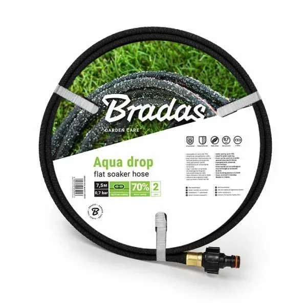 Шланг, що сочиться AQUA-DROP FLAT 1/2" – 7,5м, WADF1/2075