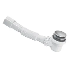 Сифон для душового піддону Zerix SD-03 1 1/2" з випуском Click-Сlack (ZX5087) от Zerix - купить в интернет-магазине