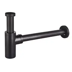 Сифон для умивальника Champion Siphon-02 Black 1 1/4'' (Чорний) (CH0369) от Champion - купить в интернет-магазине