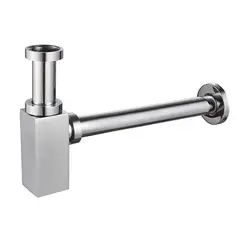 Сифон для умивальника Koer BT-02-01 1 1/4'' (Колір хром) (KR3411) от KOER - купить в интернет-магазине