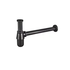 Сифон для умивальника Mixxus Siphon-01 Black 1 1/4'' (Чорний) (MI6143) от MIXXUS - купить в интернет-магазине