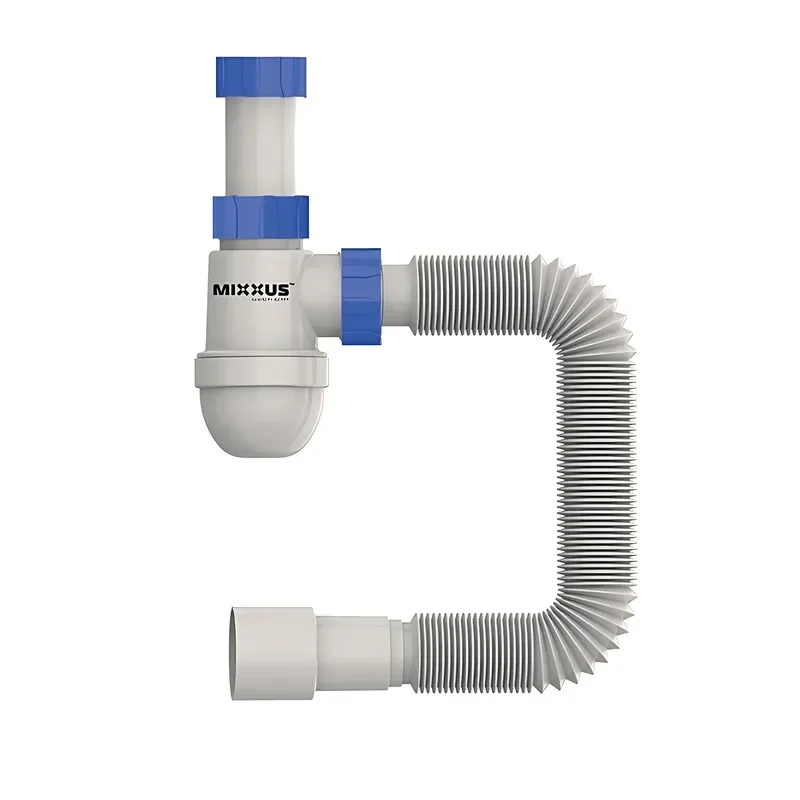 Сифон для умывальника MIXXUS SU-05-A 1 1/2"x40 без выпуска 40*40/50 (MI8182)