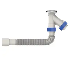 Сифон для умивальника MIXXUS SU-08 1 1/4"x40 компактний 40*40/50 (MI8188) от MIXXUS - купить в интернет-магазине