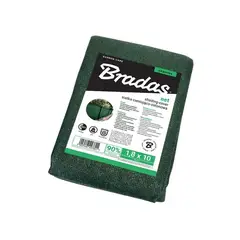 Сітка для затінення, захисна, 90%, 135 г/м², 1,8x10м, AS-CO13518010GR/P от Bradas - купить в интернет-магазине