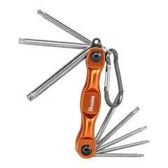 Складний набір шестигранних ключів TORX 9 - 40, 8 шт., короткі, DIY-HKTSET2 от Bradas - купить в интернет-магазине