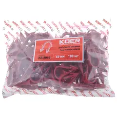 Скоба якірна KOER KR.8010 40 мм (Продається по 100 шт) (KR2972) от KOER - купить в интернет-магазине