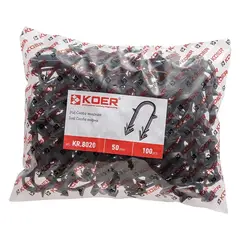Скоба якірна Koer KR.8020 50 мм (Продається по 100 шт) (KR3244) от KOER - купить в интернет-магазине