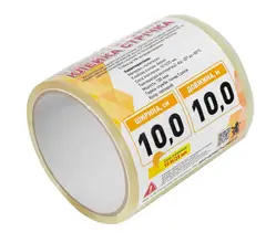 Скотч 100 мкм*10м  ширина 10 см для ремонта теплиц УФ 36 стаб - купить в интернет-магазине