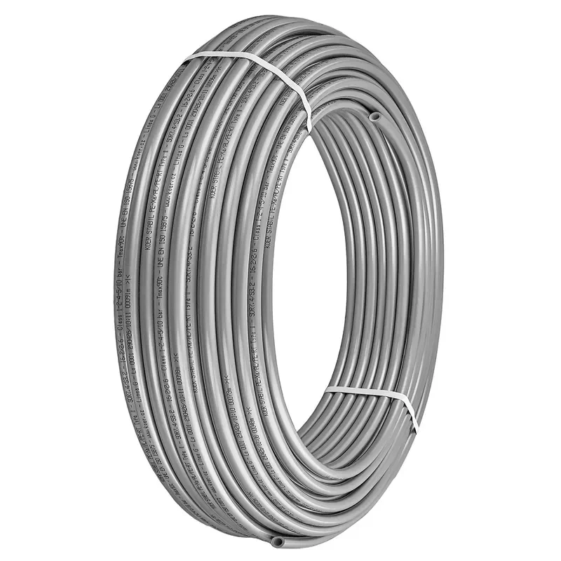 Труба ТЕПЛИЙ ПОВ STABIL з кисневим бар'єром Універсальна 25*3,7 (SILVER) KOER PEX-A EVOH (KR6605) - фото 2