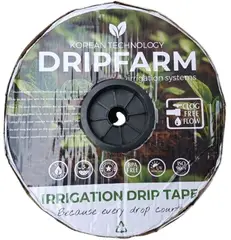 Стрічка Dripfarm емітерна 8 mils через 20см, водовилив1,38л/ч 1км/бухта. от Oxi - купить в интернет-магазине