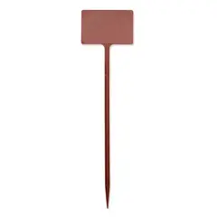 Табличка для рослин 33x9см, 10 штук, коричневий, TYE3390BR/10B от Bradas - купить в интернет-магазине