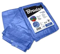 Тент посилений BLUE 60 г/м² 10х10м, PL10/10 от Bradas - купить в интернет-магазине