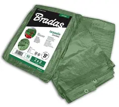 Тент посилений GREEN 90 г/м² 5х6м, PL905/6 от Bradas - купить в интернет-магазине
