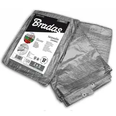 Тент посилений SILVER 120 г/м² 15х20м, PL12015/20 от Bradas - купить в интернет-магазине
