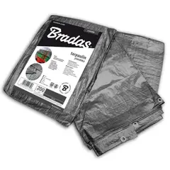 Тент високої міцності GRAY 200 г/м² 4x8м, PLG2004/8 от Bradas - купить в интернет-магазине
