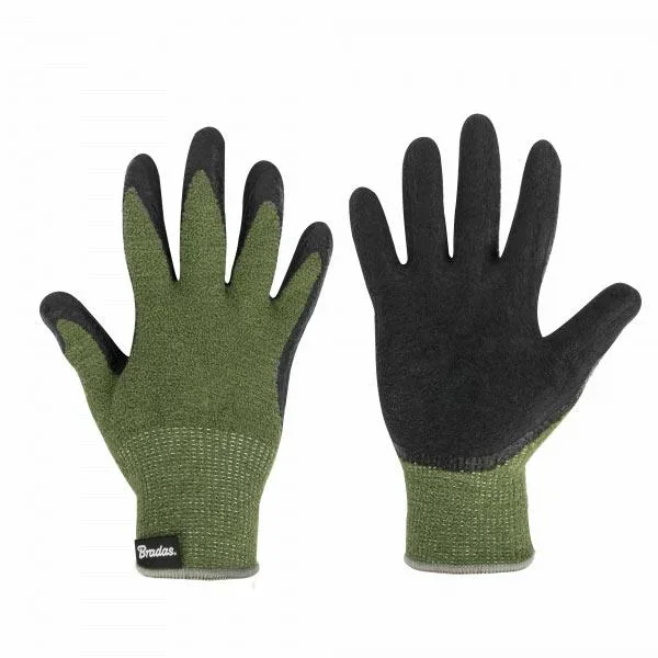 Рукавички захисні латексні, TERMO GRIP GREEN, розмір 9, RWTGG9 - фото 2