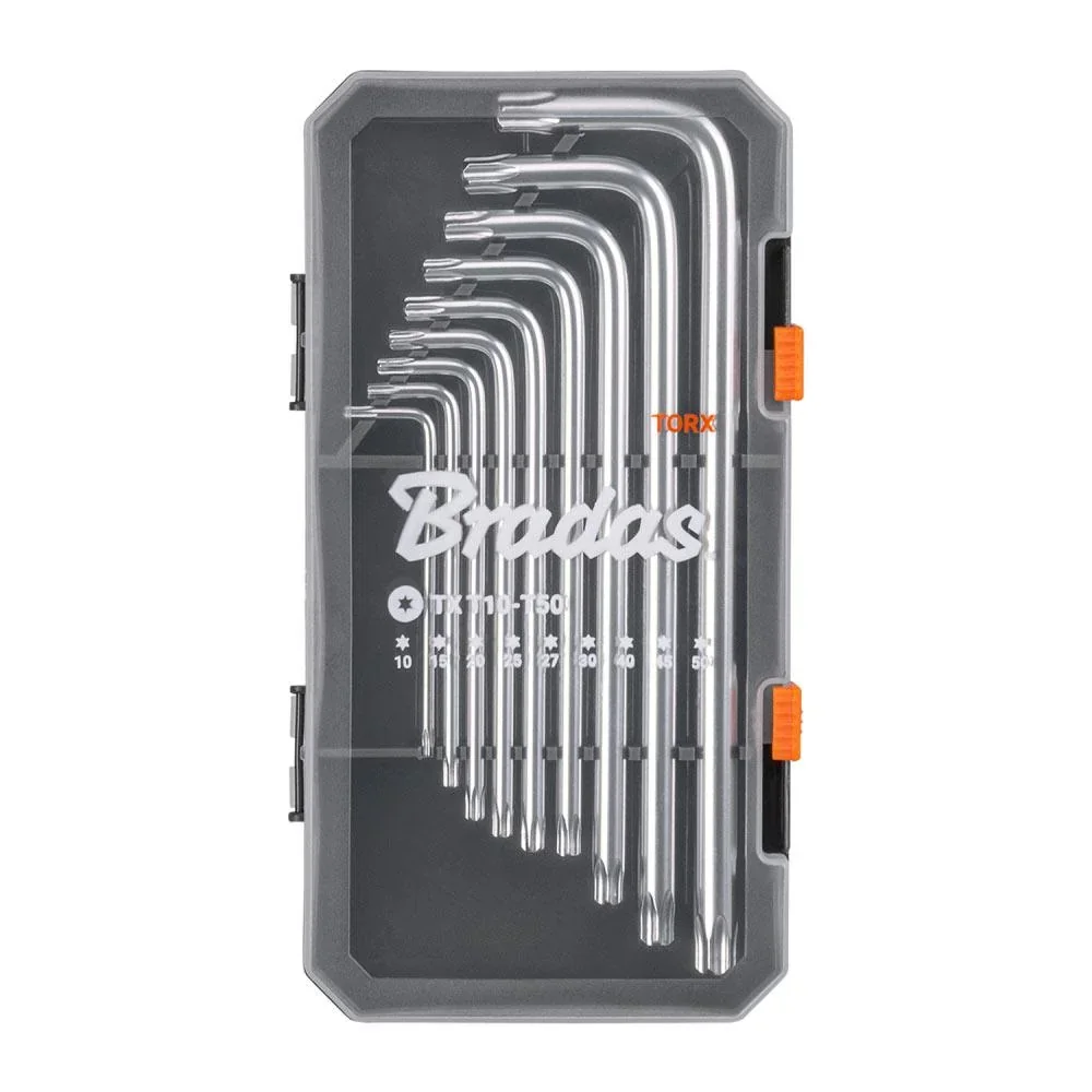 Набір ключів TORX 10–50, 9 шт., довгі, DIY-HKT31-LO/BOX - фото 2