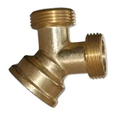 Трійник РВ 3/4", 2xРЗ 3/4" латунь, IMITATE, GKI334AT от Bradas - купить в интернет-магазине