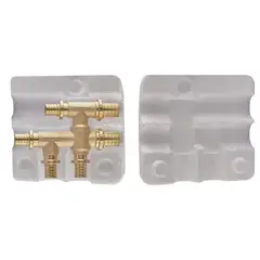Трійник в одній площині (теплоізоляційний кожух) 20 (2.8 mm) x 16 (2.2 mm) x 20(2.8mm) KOER KA.TU-20-16-20 (KR5869) от KOER - купить в интернет-магазине