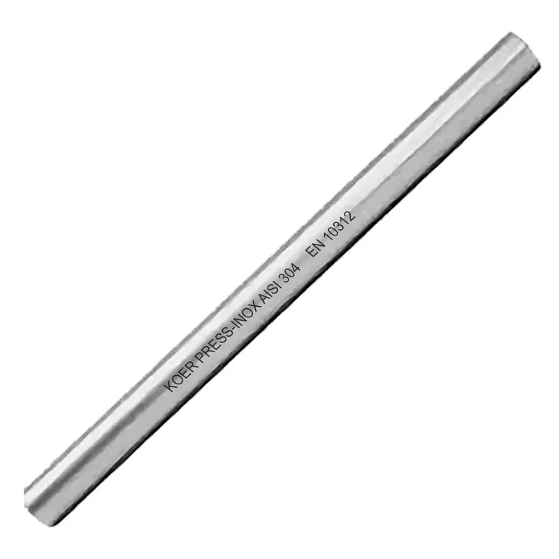 Труба KOER KQ.1218 L=2м PRESS-INOX AISI 304 18x1 (KR6273)