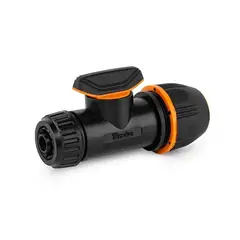Універсальна муфта з краном 3/4", 5/8", 1/2", BLACK LINE, ECO-PWB2247 от Bradas - купить в интернет-магазине