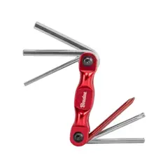 Велосипедний складаний набір ключів у футлярі, Multitool, 6 шт. короткі, DIY-BA1010 от Bradas - купить в интернет-магазине