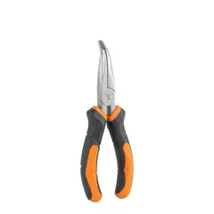 Вигнуті плоскогубці MASTER GRIP 165 мм, нікельовані, HOME & GARAGE, DIY-PL1213/6 от Bradas - купить в интернет-магазине