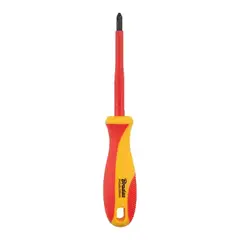 Викрутка хрестоподібна, PH2 6/100 мм 1 кВ, HOME & GARAGE, DIY-PH112100-V от Bradas - купить в интернет-магазине