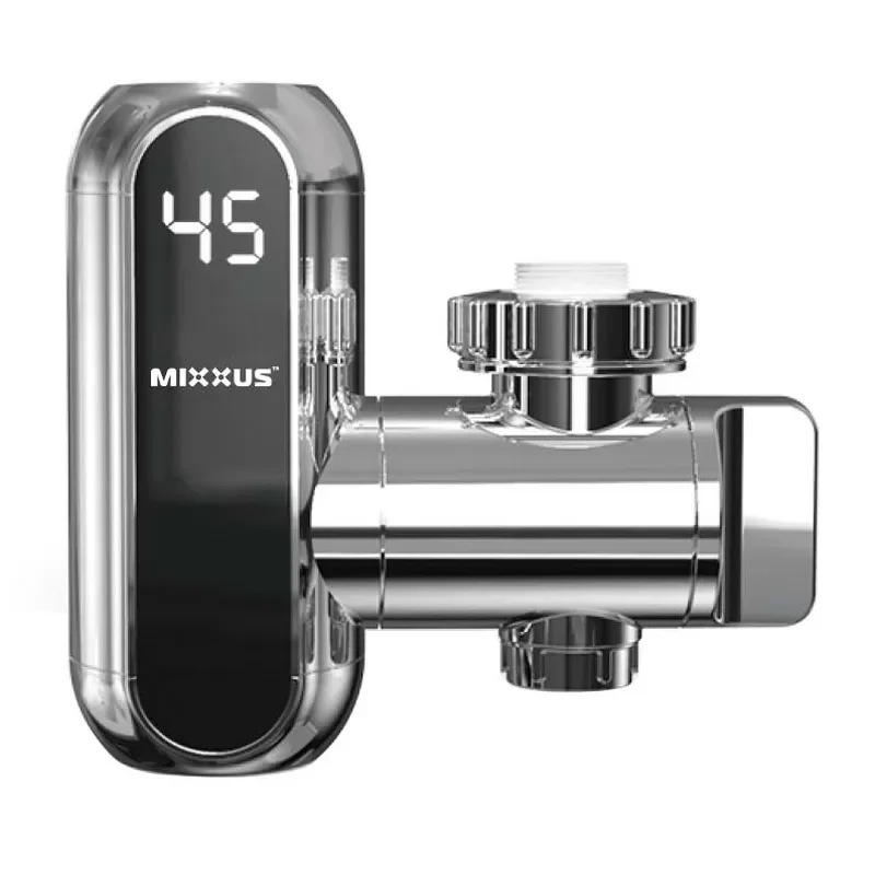 Водонагрівач MIXXUS Electra 650-E CHROME 3,3 kW з кріпленням на вилив (MI6509)