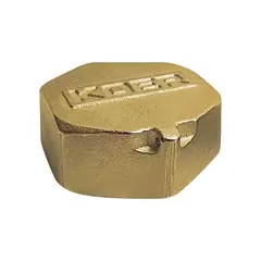 Заглушка Koer KF.P10F.WN - 1'' (без нікелю) (KR3100) от KOER - купить в интернет-магазине