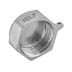 Заглушка Nolf NFC.P10F-N-1" F нікельована (NF3071) от NOLF - купить в интернет-магазине