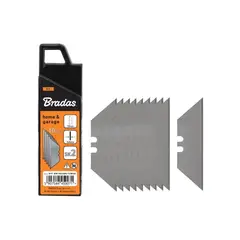 Запасні трапецієподібні леза 19 мм NEUTRAL, коробка, 10 шт., DIY-KN1902BN/10BOX от Bradas - купить в интернет-магазине