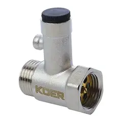 Запобіжний клапан для бойлера 1/2 "Koer KR.1039 (KR2674) от KOER - купить в интернет-магазине
