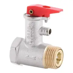Запобіжний клапан для бойлера Koer KR.1040 - 1/2 "8BAR (з ручкою) (KR2889) от KOER - купить в интернет-магазине