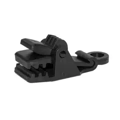 Зажим крокодил, кліпса, чорна, BUNGEE CORD CLIPS, BCK5-BK-L от Bradas - купить в интернет-магазине