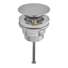 Донний клапан для раковини Zerix BV-03 1 1/4''  універсальний (з/без перел) СLICK-СLACK (Колір хром от Zerix - купить в интернет-магазине